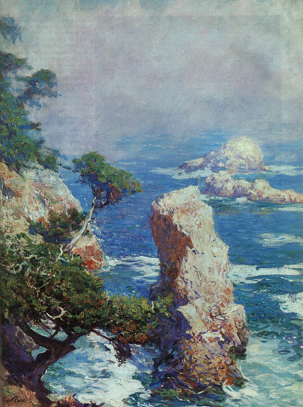 Guy Rose Mist Over Point Lobos